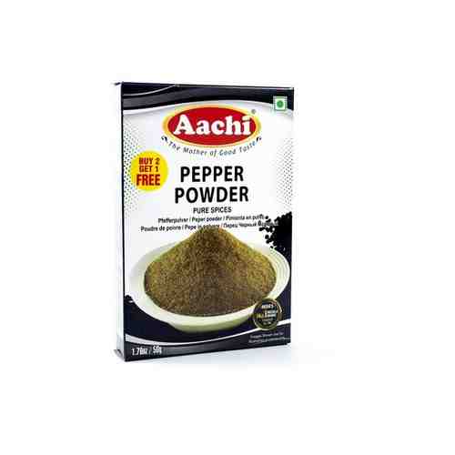 Aachi Перец Черный молотый (Pepper Powder) 50 г арт. 101410666362