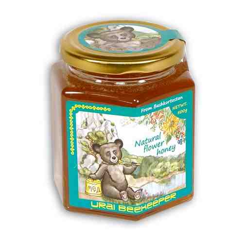 Башкирский цветочный мёд, натуральный, 500 грамм арт. 101548290070