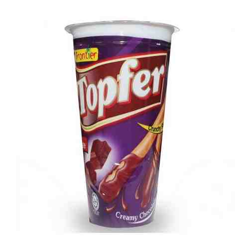 Бисквитные палочки Topfer с шоколадным кремом Double Chocolate, 40 г арт. 101703311332
