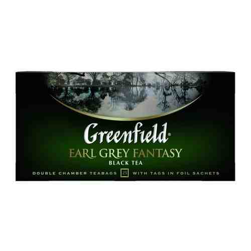 Чай черный GREENFIELD Earl Grey Fantasy пакетированный, 25х2г арт. 150334300