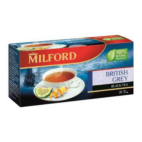 Чай черный MILFORD бритиш грей в пакетиках 200?1,75 г арт. 100917474693