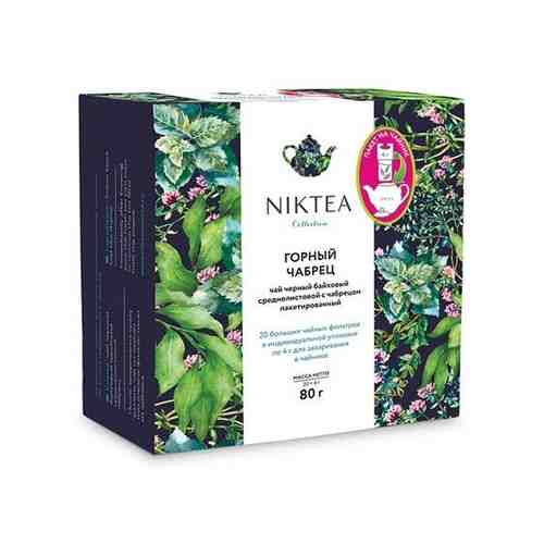 Чай черный пакетированный Niktea Горный Чабрец, для чайника 20х4 гр арт. 655676180