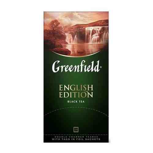 Чай Greenfield English Edition черный 25 пакетиков, 1301750 арт. 150333444