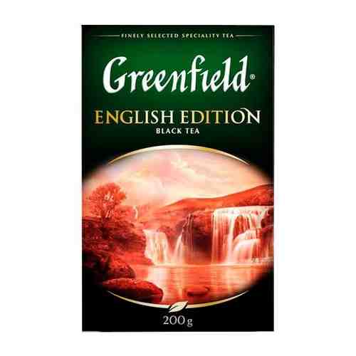 Чай Greenfield English Edition листовой черный, 100г арт. 100407443361