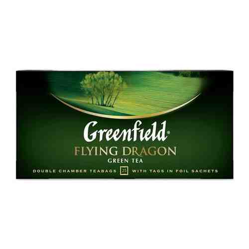 Чай GREENFIELD Flying Dragon зеленый пакетированный, 25х2г арт. 150334493