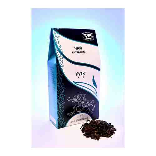 Чай китайский крупнолистовой пуэр 100 грамм Эко продукт арт. 101699393272
