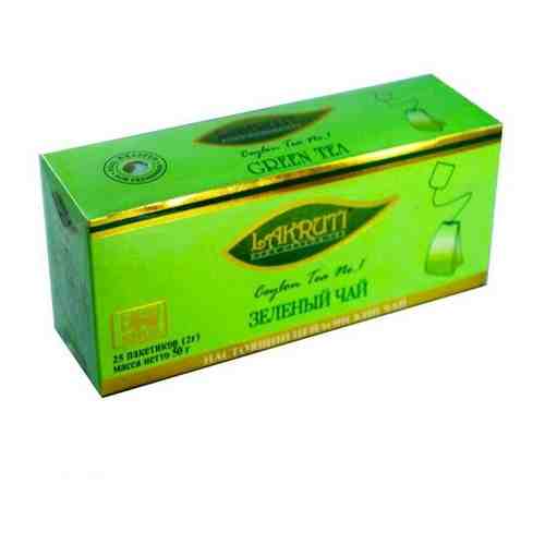 Чай Лакрути 25 пакетиков зеленый арт. 101359259776