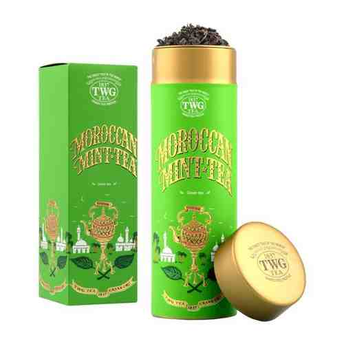 Чай листовой TWG Moroccan Mint (Марокканская мята), зеленый, 100 г, туба арт. 100701277311