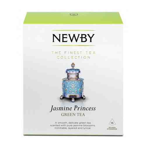Чай Newby Жасминовая Принцесса зеленый с жасмином 15 пирамидок арт. 100427321782