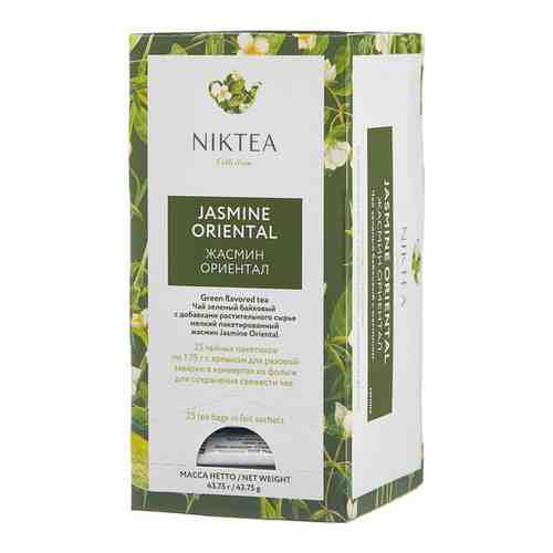 Чай Niktea Jasmine Oriental зеленый с жасмином 25 пакетиков, 1431269 арт. 417299042