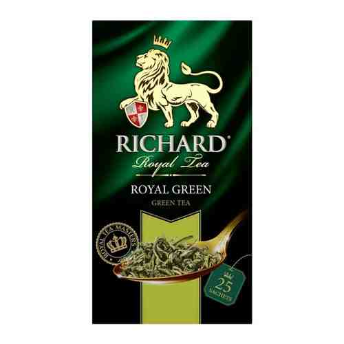 Чай Richard Royal Green зеленый 25 пакетиков, 1058714 арт. 250195531