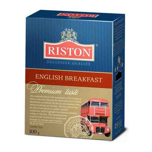 Чай RISTON English breakfast черный листовой, 200г - ристон арт. 171710872