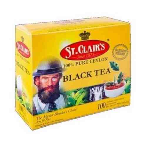 Чай St. Clair's черный 100 пак.* 2 гр. арт. 101268288967