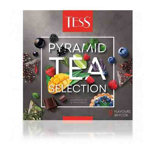 Чай Tess набор чая 9 видов, 1уп/45пак 1662-11 арт. 101427337524
