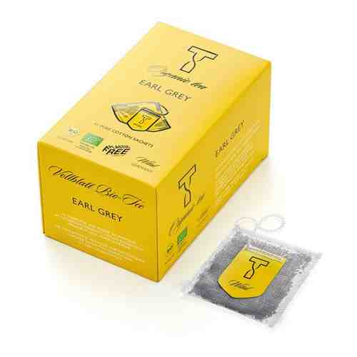 Чай Wital органический черный Эрл Грей, упак. 17 хлопковых пакетиков по 2,5 гр. арт. 101264955740