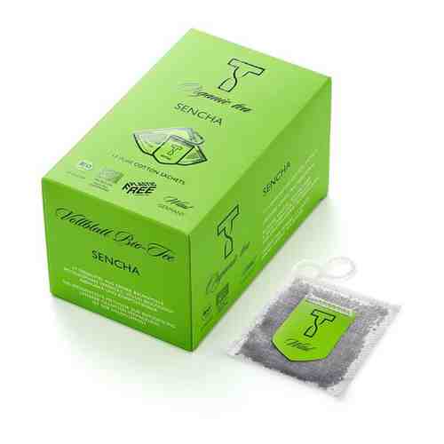 Чай Wital органический зеленый Сенча, упак. 17 хлопковых пакетиков по 2,5 гр. арт. 101264954736