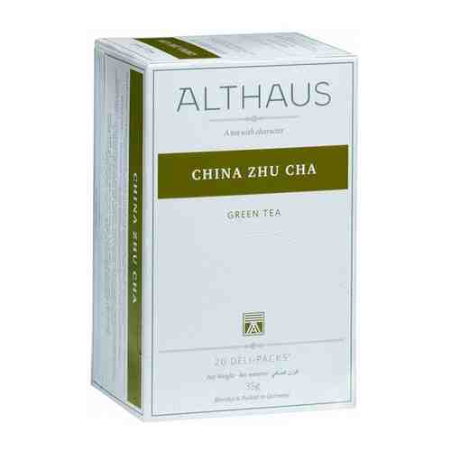Чай зеленый Althaus Китайский Чжу Ча пакетики на чашку 20шт арт. 165767674
