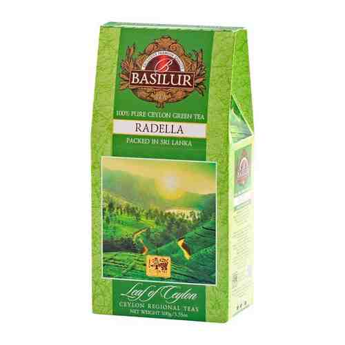 Чай зеленый листовой Basilur Лист Цейлона 