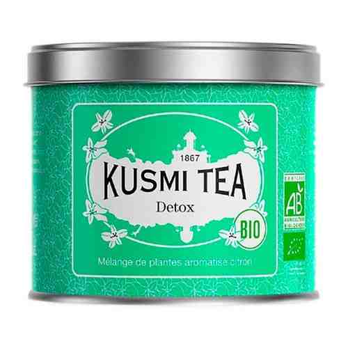 Чай зеленый листовой Kusmi Tea Detox, Детокс, банка, 100гр. арт. 101640786518