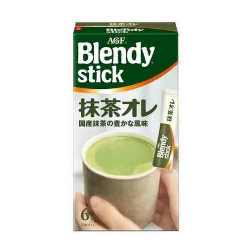 Чай зеленый с молоком растворимый стик AGF, 60 г арт. 101422400750