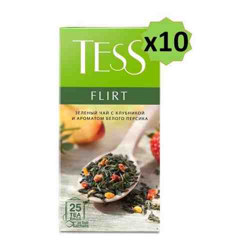 Чай зеленый Tess Flirt Тесс Флирт, 10 упаковок по 25 пакетиков арт. 101637983735