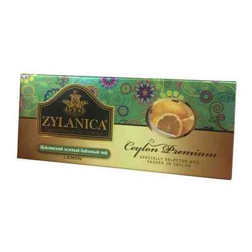 Чай ZYLANICA Ceylon Premium Collection зеленый с лимоном 25 пак.*2 гр. арт. 100902026666