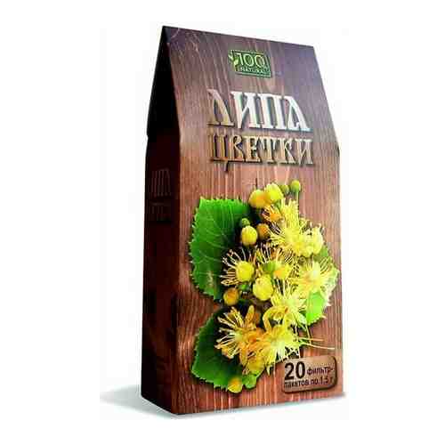 Чайный напиток Алтай «Цветки липы» , 20 фильтр-пакетов по 1,5 г. 4382824 арт. 100888277742