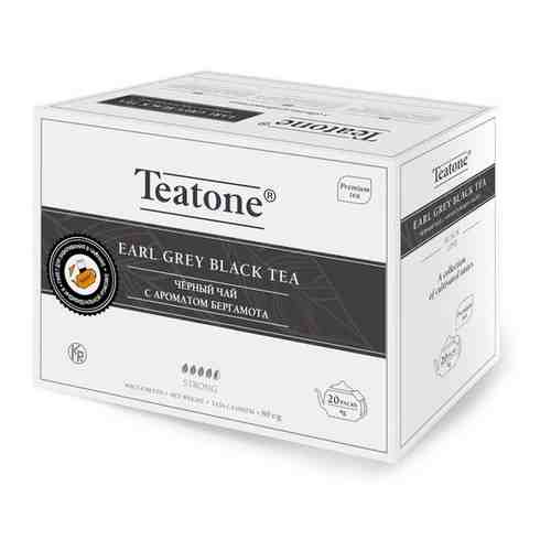 Чёрный чай c бергамотом (Эрл Грей) Teatone 20 пакетиков на чайник арт. 100605816537