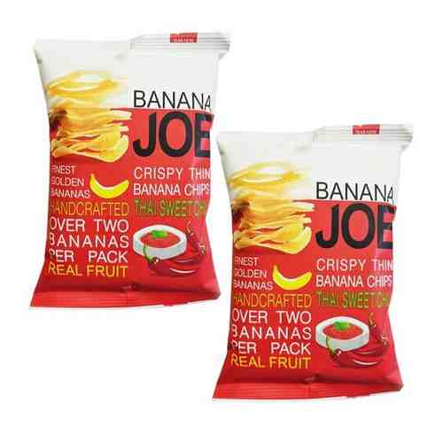 Чипсы Banana Joe банановые со сладким перцем чили (2 шт. по 50 г) арт. 101195058733