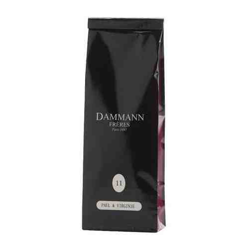Dammann N11 Поль и Вирджиния черный ароматизированный чай жб 100 г арт. 100423036293