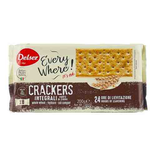 Delser Crackers Integrali Крекеры из непросеянной муки, 200гр арт. 234803248