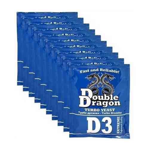 Дрожжи DoubleDragon D3 Extreme Turbo, 92 г, 10 шт. арт. 101385203967
