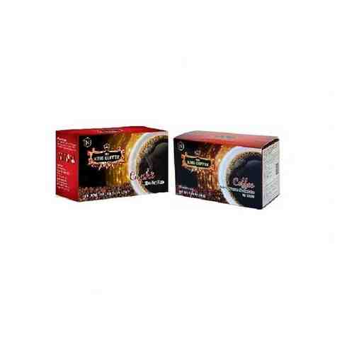 Две упаковки вьетнамского растворимого черного кофе (King Coffee) 15 пак x 2 шт. арт. 1753512078