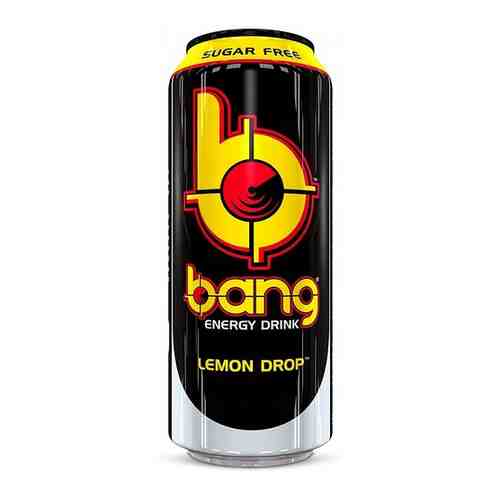 Энергетический напиток BANG Lemon Drop / Бэнг Лимонный леденец 473 мл. (Нидерланды) арт. 101669614938