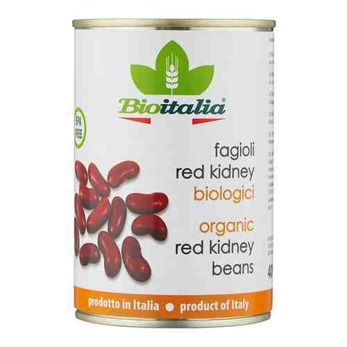 Фасоль BioItalia красная консервированная, 400 г арт. 251671869