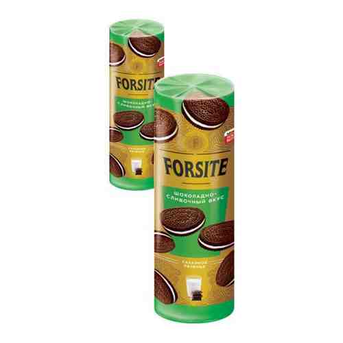 «Forsite», печенье-сэндвич с шоколадно-сливочным вкусом, 2 упаковки по 220 г арт. 101598104059