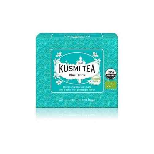 Французский чай Kusmi tea Blue Detox Organic в саше 2,2 гр 20 шт. арт. 101476006539