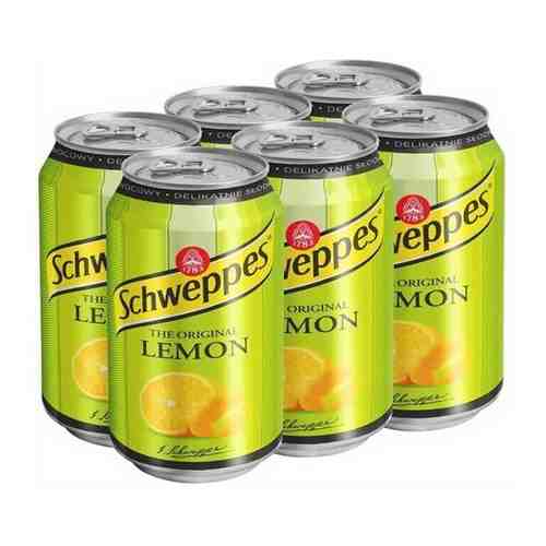 Газированный напиток Schweppes Lemon со вкусом лимона (Польша), 330 мл (6 шт) арт. 101314053254
