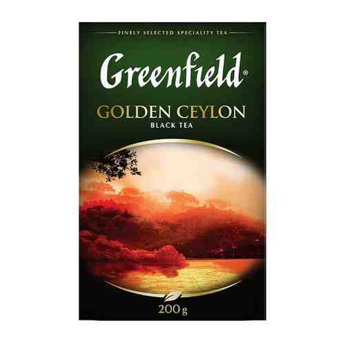 Greenfield чай черный листовой Golden Ceylon 200г. арт. 100405234438