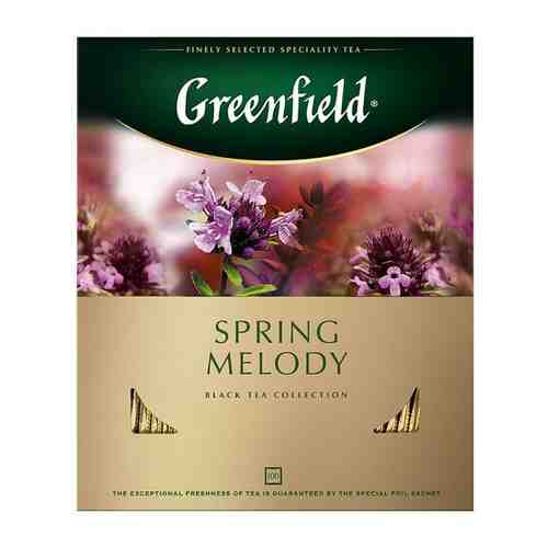 Greenfield чай черный пакетированный Spring Melody 1,5г*100п арт. 100405234543
