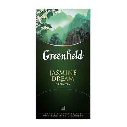 Greenfield чай зеленый пакетированный Jasmine Dream 2г*100п арт. 100407570931