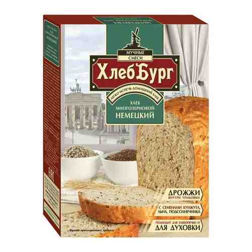 ХлебБург смесь для выпечки хлеба Многозерновой Немецкий, 400 г арт. 101759469298