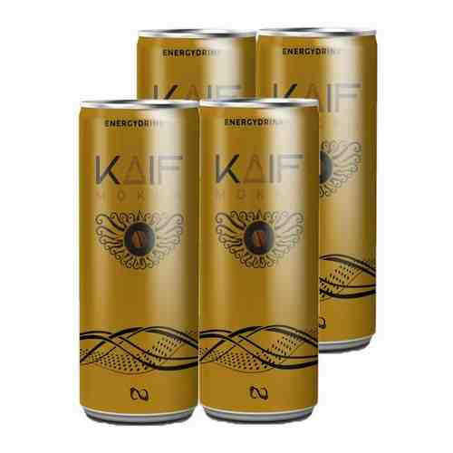 KAIF MOKKA энергетический безалкогольный напиток 4шт. х 0,5л. арт. 101697749699