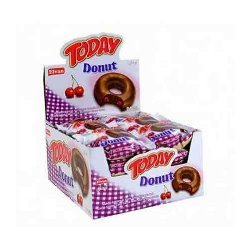 Кекс Today Donut вкус вишня 50 грамм Упаковка 24 шт арт. 746606723