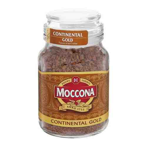 Кофе растворимый Moccona Continental Gold сублимированный, стеклянная банка, 190 г арт. 100620627110