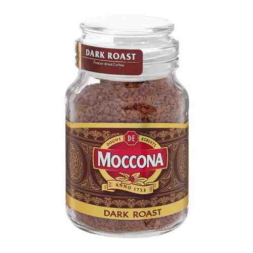 Кофе растворимый Moccona Dark Roast сублимированный, стеклянная банка, 190 г арт. 101650677123