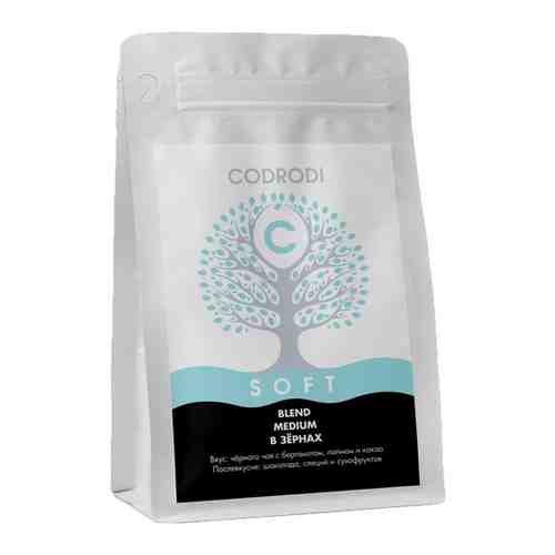 Кофе в зернах Codrodi Blend SOFT (Бразилия/Эфиопия) 250 гр арт. 101699390123