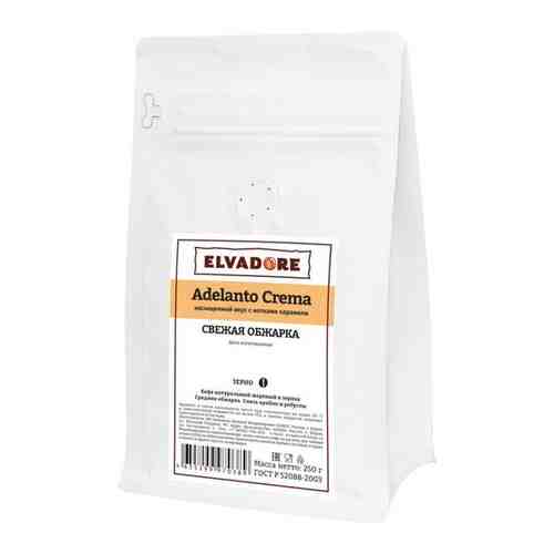 Кофе в зернах ELVADORE Adelanto Crema 1000г, свежая обжарка арт. 100909968406