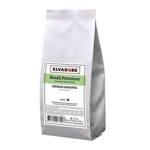 Кофе в зернах ELVADORE Brazil Premium 1000г, свежая обжарка арт. 100909969443