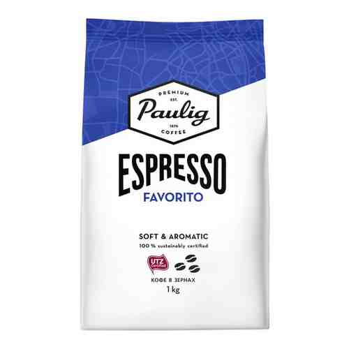 Кофе в зернах PAULIG Espresso Favorito зерно 1 кг. в/у арт. 218886221